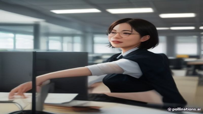 女性向联系我们页面的女性用户在与客服团队沟通交流